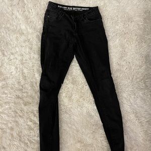 Urban Planet Black Skinny Jeans